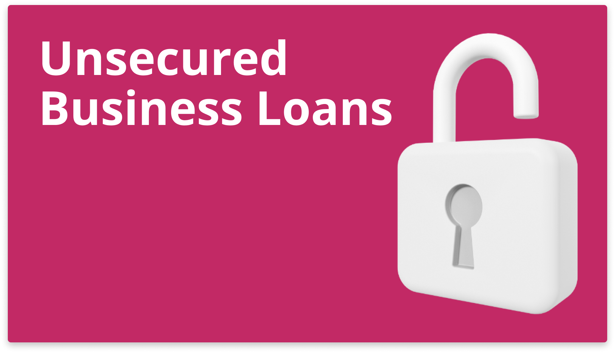 Unsecured Business Loans | No Personal Guarantee | Business Expert