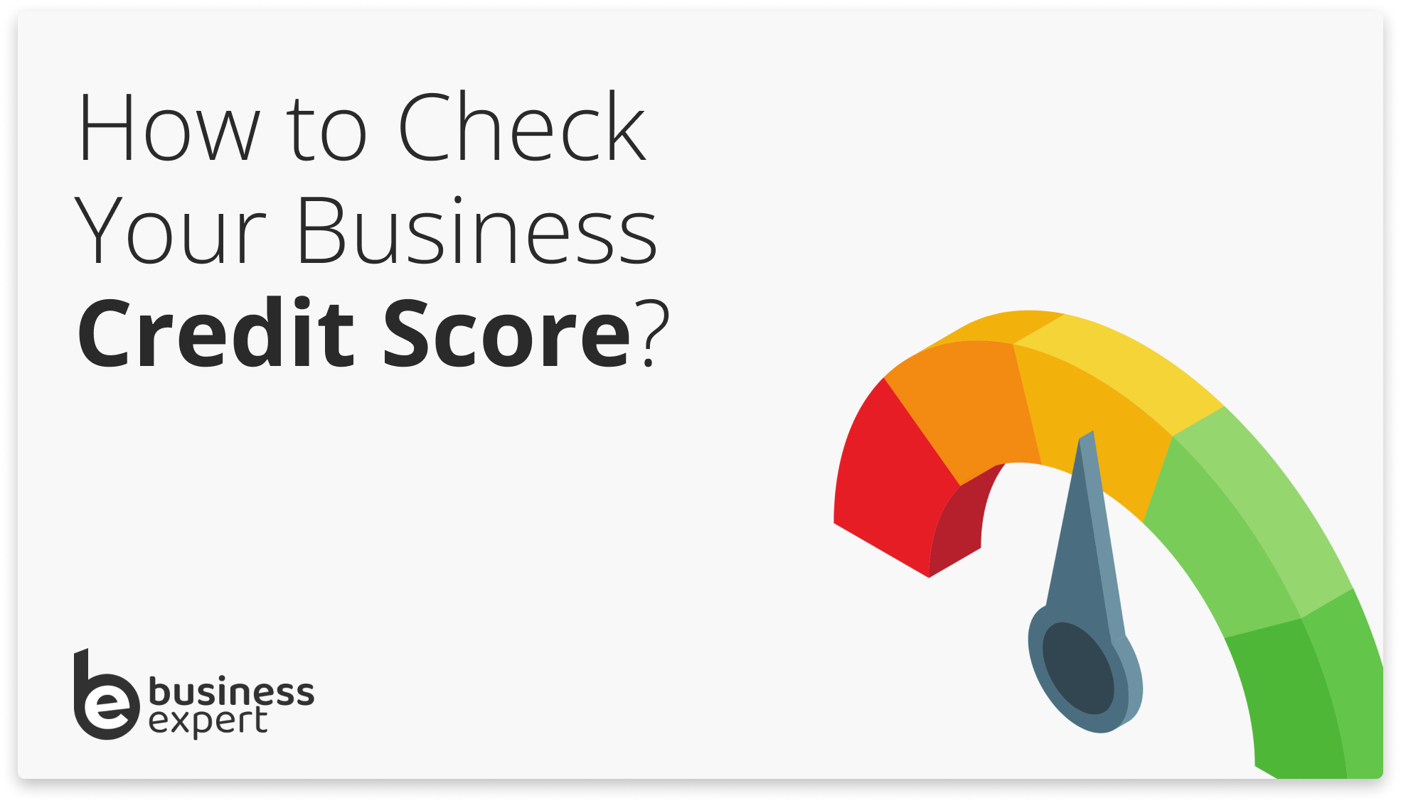 how to check llc credit score