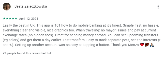 Monzo Review 2024